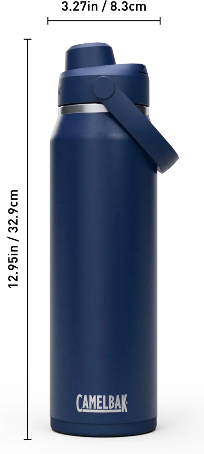 CamelBak Thrive Chug Water Bottle 32oz - Insulated Stainless Steel, Navy