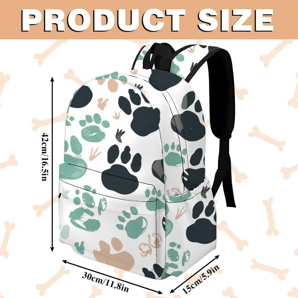 Camouflage Backpack Bookbags Cute Kawaii Cartoon Backpack Casual Daypack Travel Camping 16 Inch
