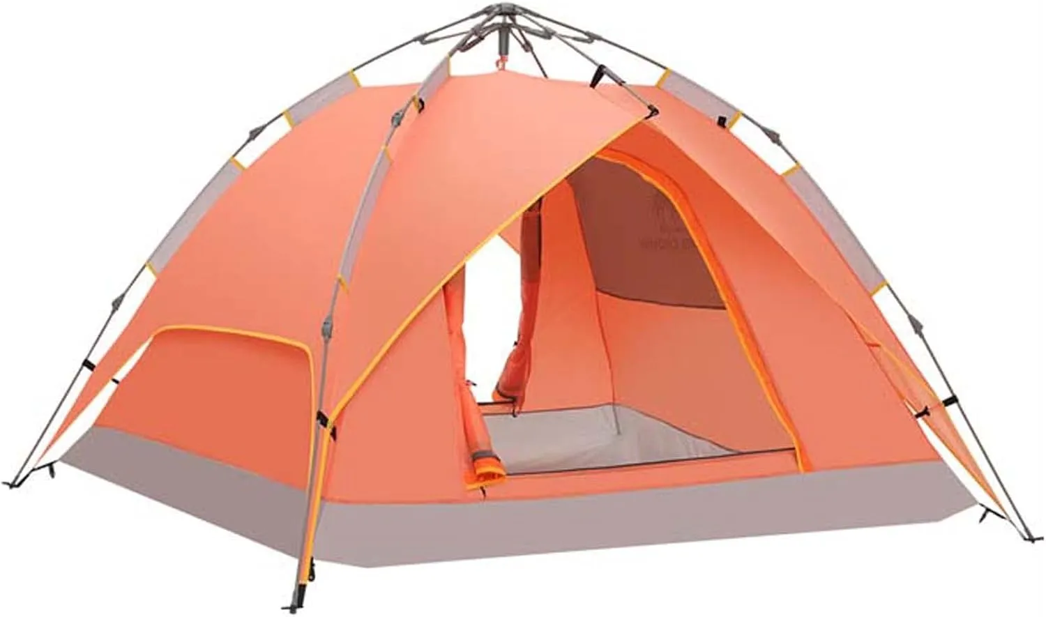 Camping Tent Instant Pop Up Tent 4 Person Family Tent Portable Cabin Tent for Traveling, Hiking, Picnicing, Easy Set Up