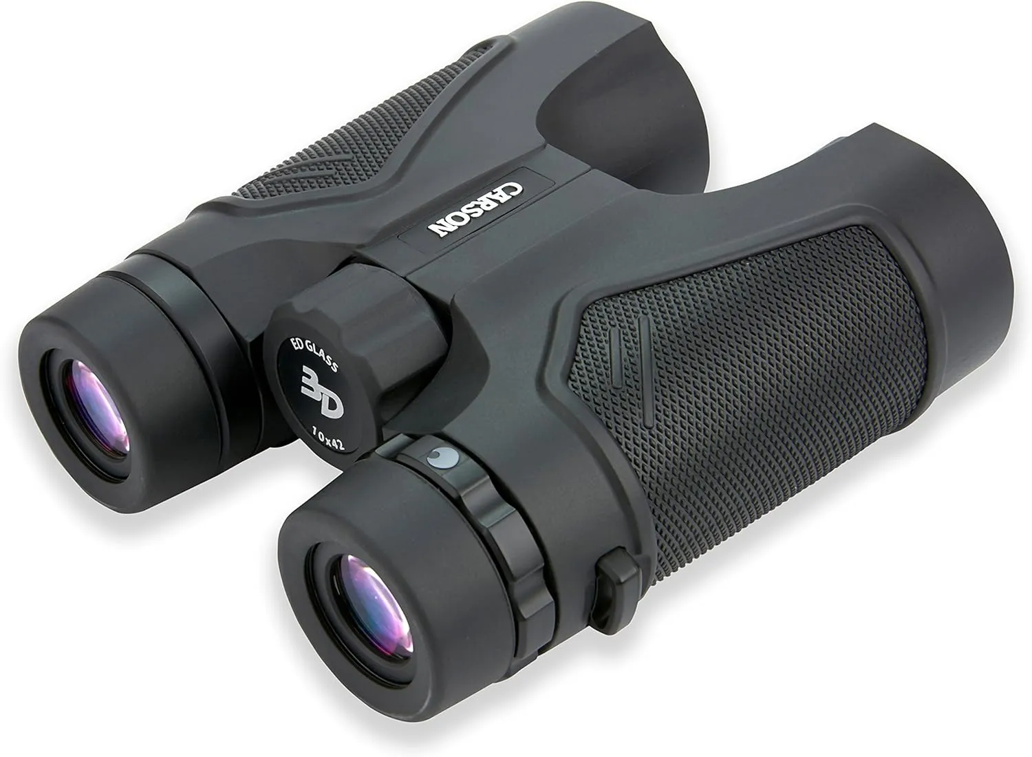 Carson 3D Series 10x42mm High Definition Compact and Waterproof Binoculars with ED Glass, Black (TD-042ED)
