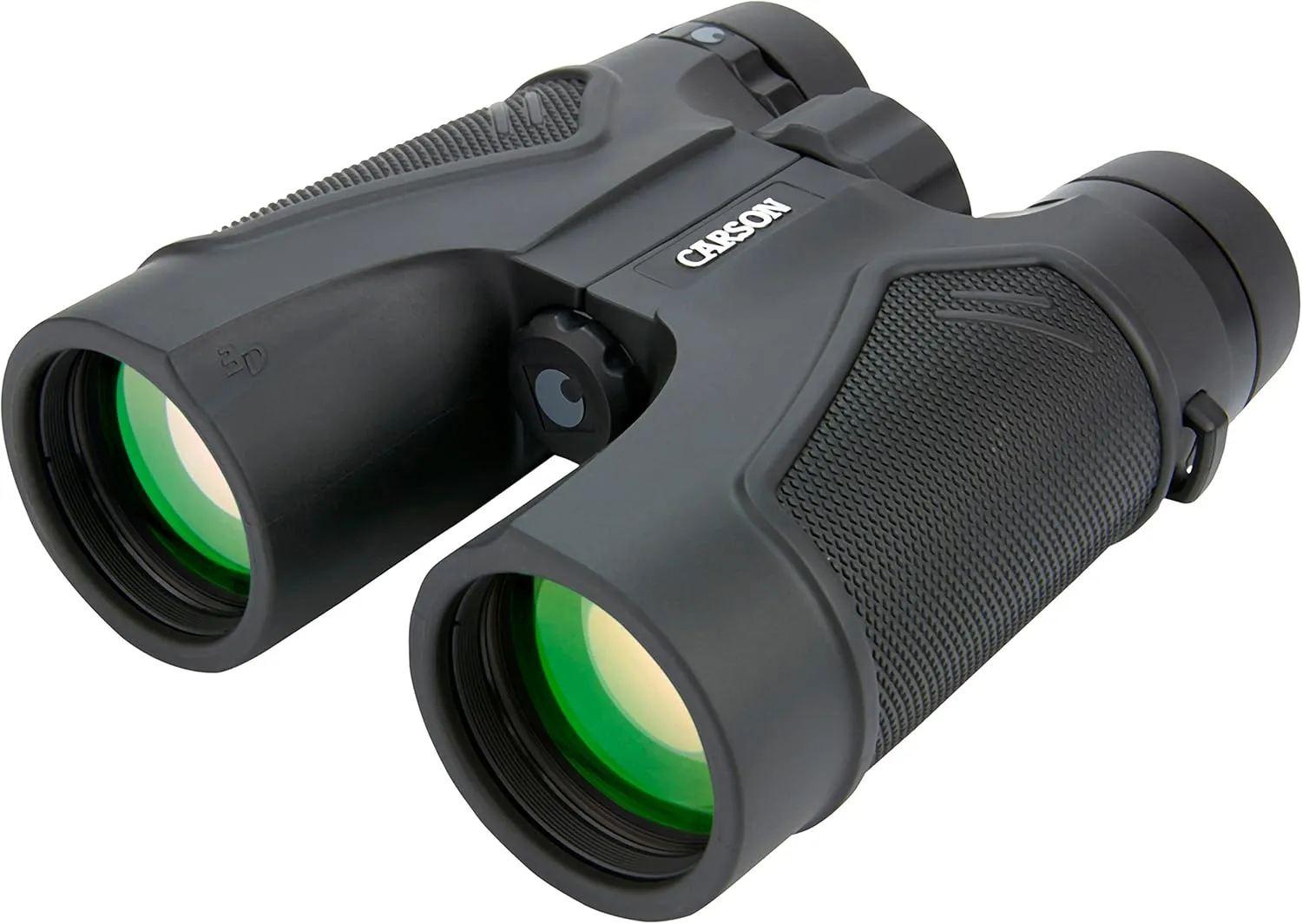 Carson 3D Series 10x42mm High Definition Compact and Waterproof Binoculars with ED Glass, Black (TD-042ED)