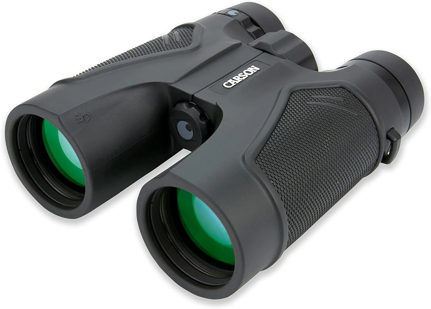Carson 3D Series 8x42mm High Definition Compact and Waterproof Binoculars with ED Glass, Black (TD-842ED)