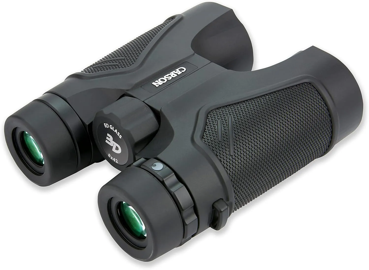 Carson 3D Series 8x42mm High Definition Compact and Waterproof Binoculars with ED Glass, Black (TD-842ED)