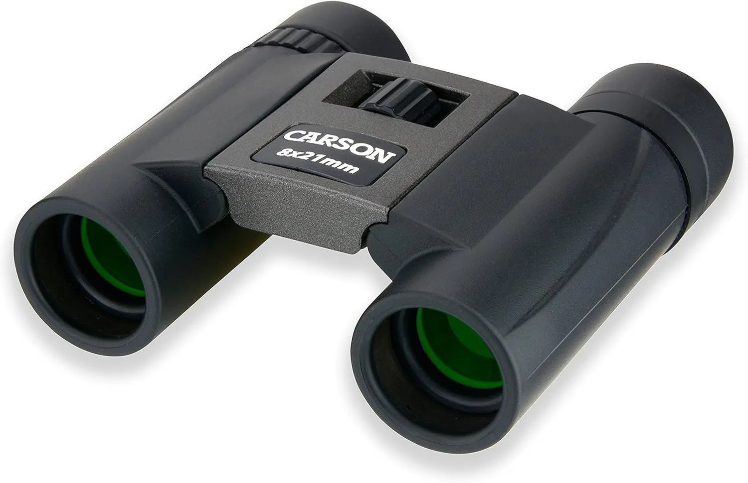 Carson TrailMaxx 8x21mm or 10x25mm Compact and Lightweight Camping, Hiking, Birding or Travel Binoculars (TM-821, TM-025)