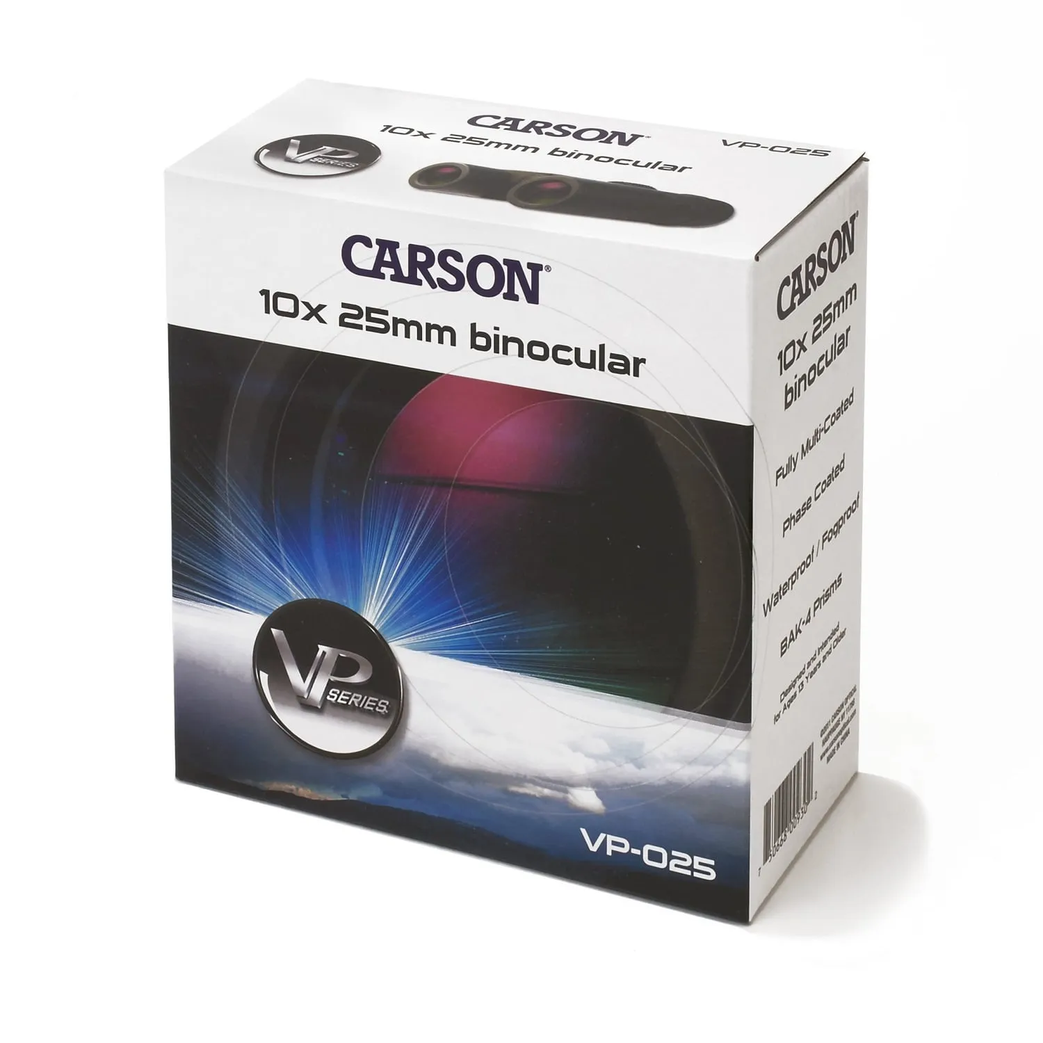 Carson VP Series 10x25mm HD Compact Binoculars