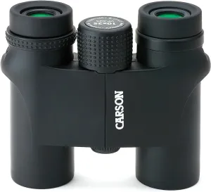 Carson VP Series Compact 10x25-mm Waterproof and Fog Proof Binoculars in Black (VP-025)