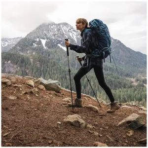 Cascade Mountain Tech Carbon Fibre Trekking Poles Set TP-CF-QL-CORK-24-C