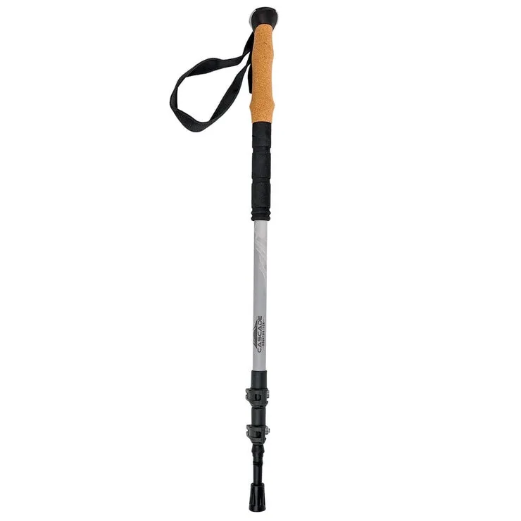 Cascade Mountain Tech Carbon Fibre Trekking Poles Set TP-CF-QL-CORK-24-C