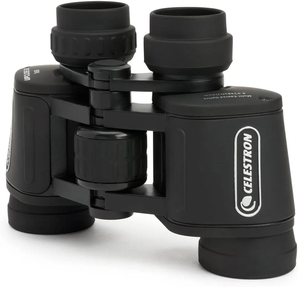 Celestron – UpClose G2 7x35 Binocular – Multi-Coated Optics for Bird Watching, Wildlife, Scenery and Hunting – Porro Prism Binocular for Beginners – Includes Soft Carrying Case