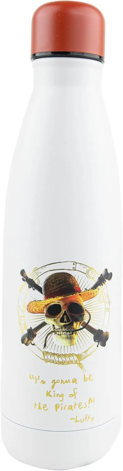 Cinereplicas One Piece - Luffy Insulated Water Bottle - 500ml - Official License