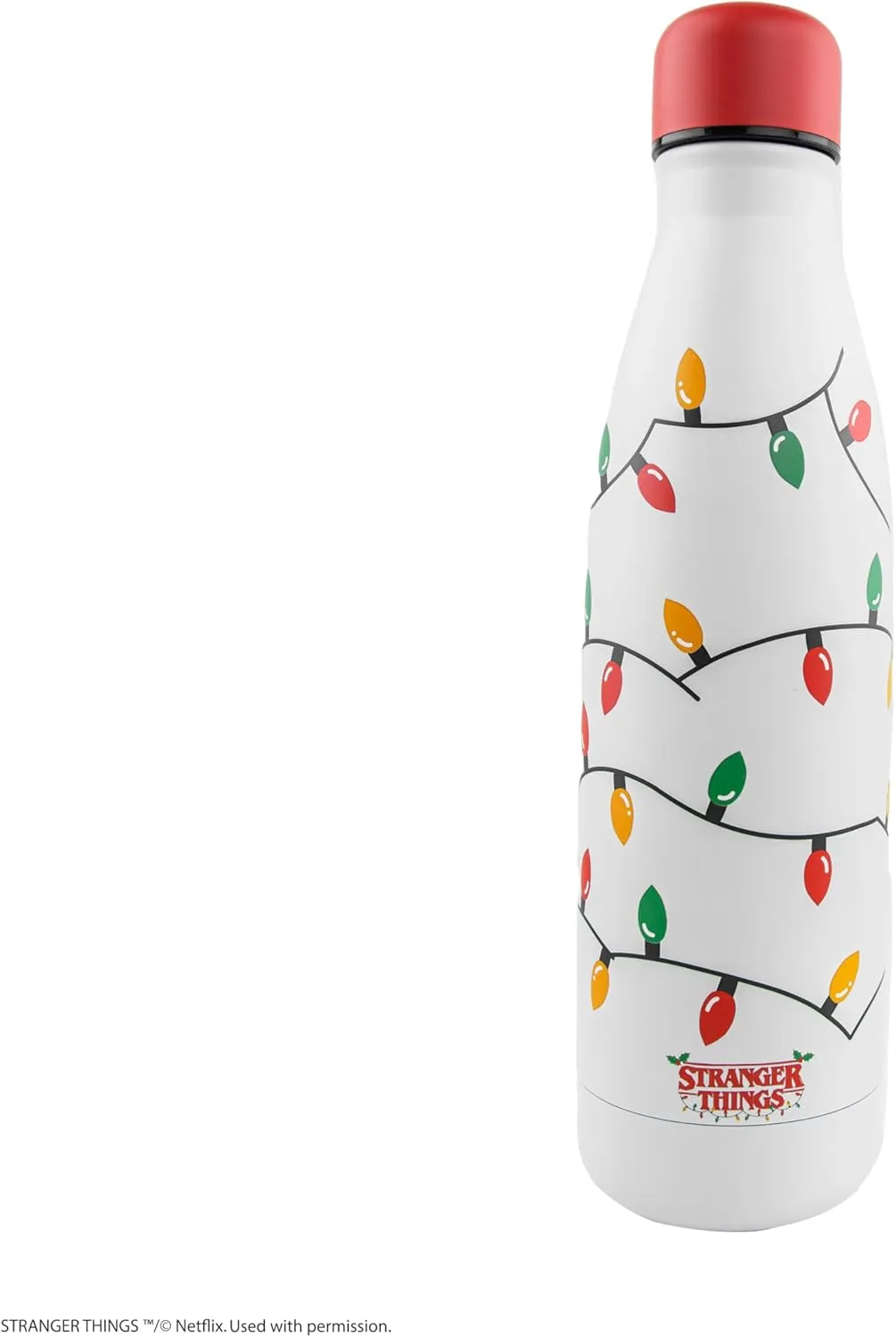 Cinereplicas Stranger Things - Christmas Lights Insulated Water Bottle - 500ml - Official License