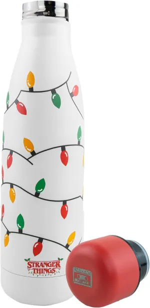 Cinereplicas Stranger Things - Christmas Lights Insulated Water Bottle - 500ml - Official License