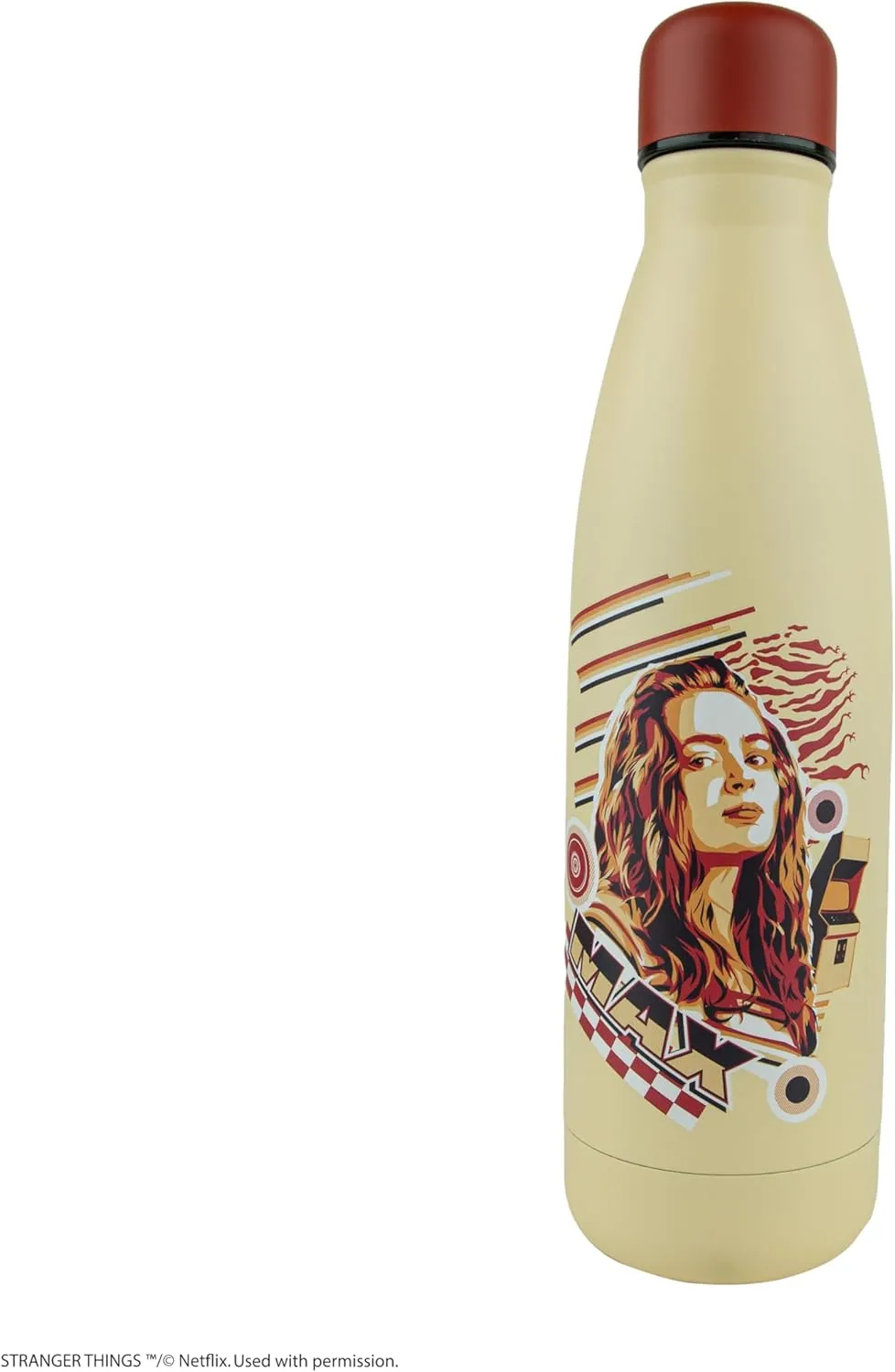 Cinereplicas Stranger Things - Max Mayfield Insulated Water Bottle - 500ml - Official License