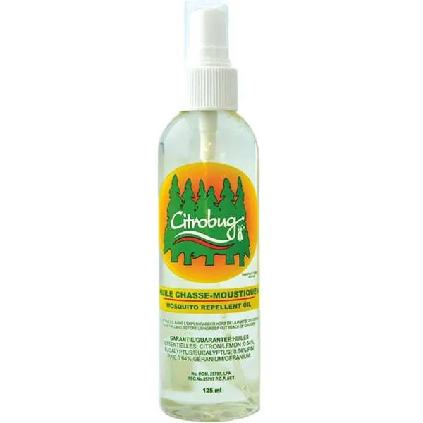 Citrobug All Natural Mosquito Repellent Made With Essential Oils