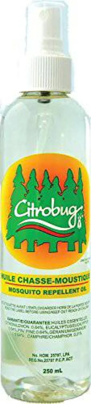 Citrobug All Natural Mosquito Repellent Made With Essential Oils