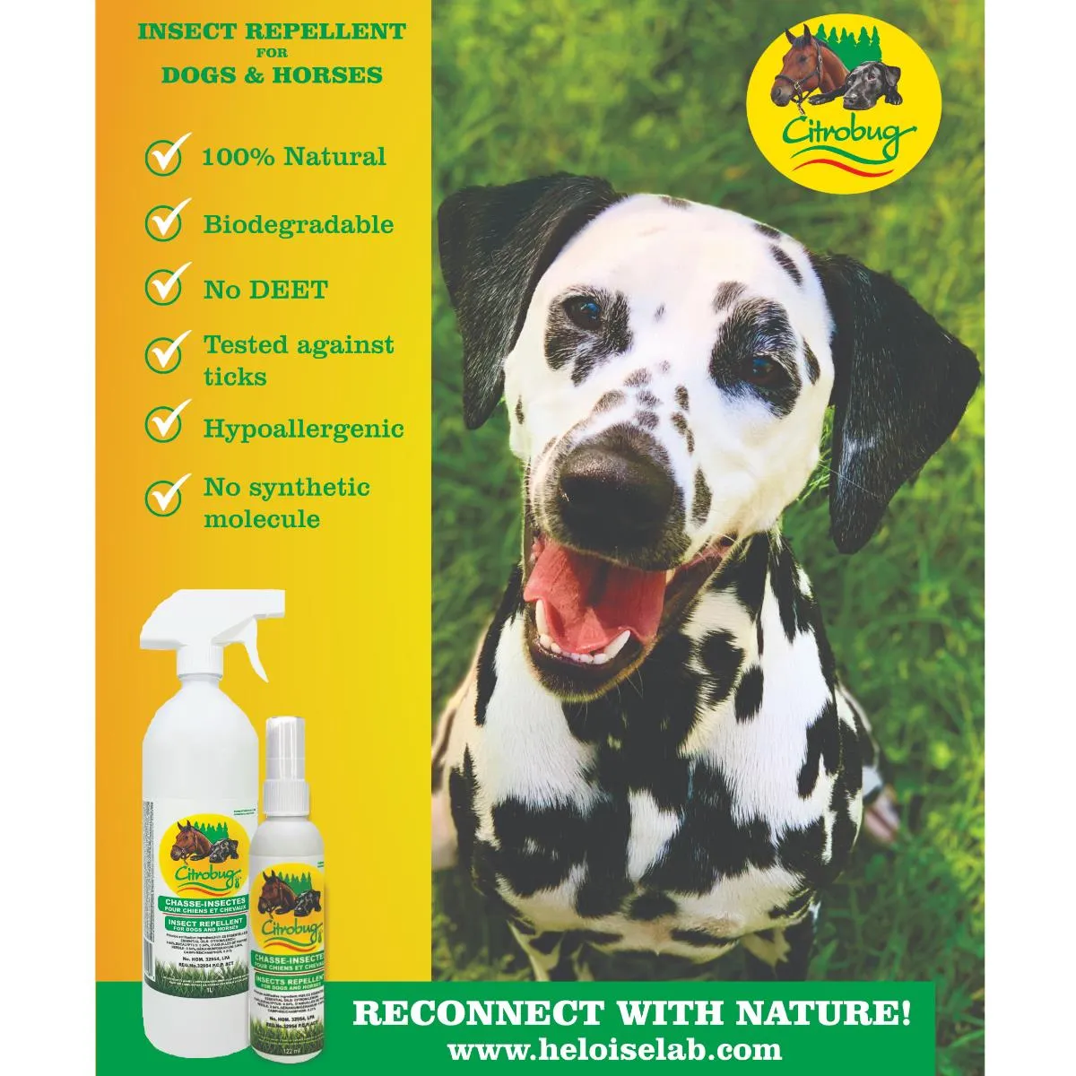 Citrobug Animal Bug Spray Repellent
