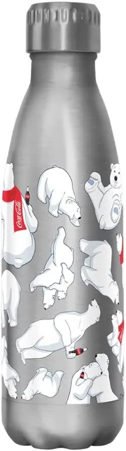 Coca-Cola Polar Toss 17 oz Stainless Steel Bottle