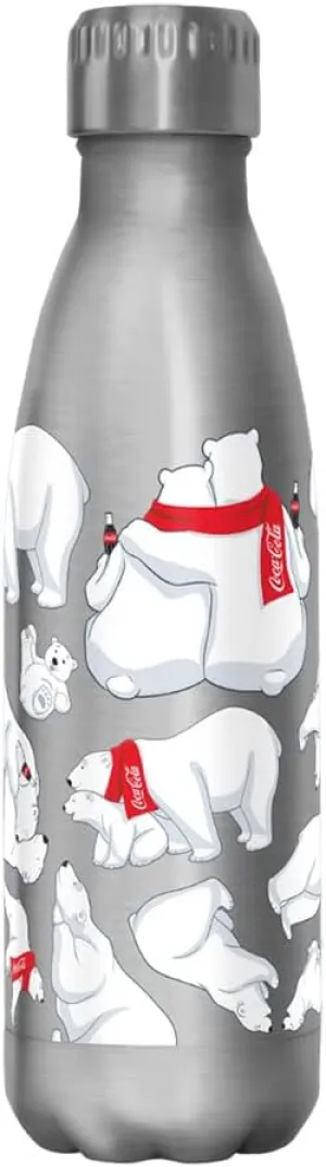Coca-Cola Polar Toss 17 oz Stainless Steel Bottle