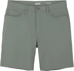 Coleman Mens Water Repellent Ultimate Hiking Shorts - UPF 50  UV-Block, Performance Stretch, Five Pockets Agave Green