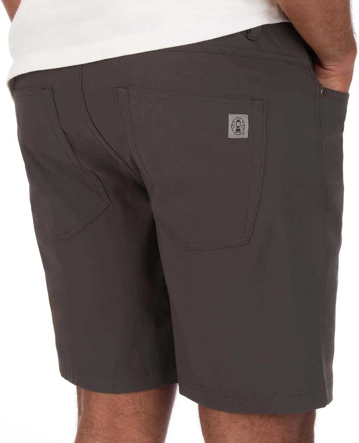 Coleman Mens Water Repellent Ultimate Hiking Shorts - UPF 50  UV-Block, Performance Stretch, Five Pockets