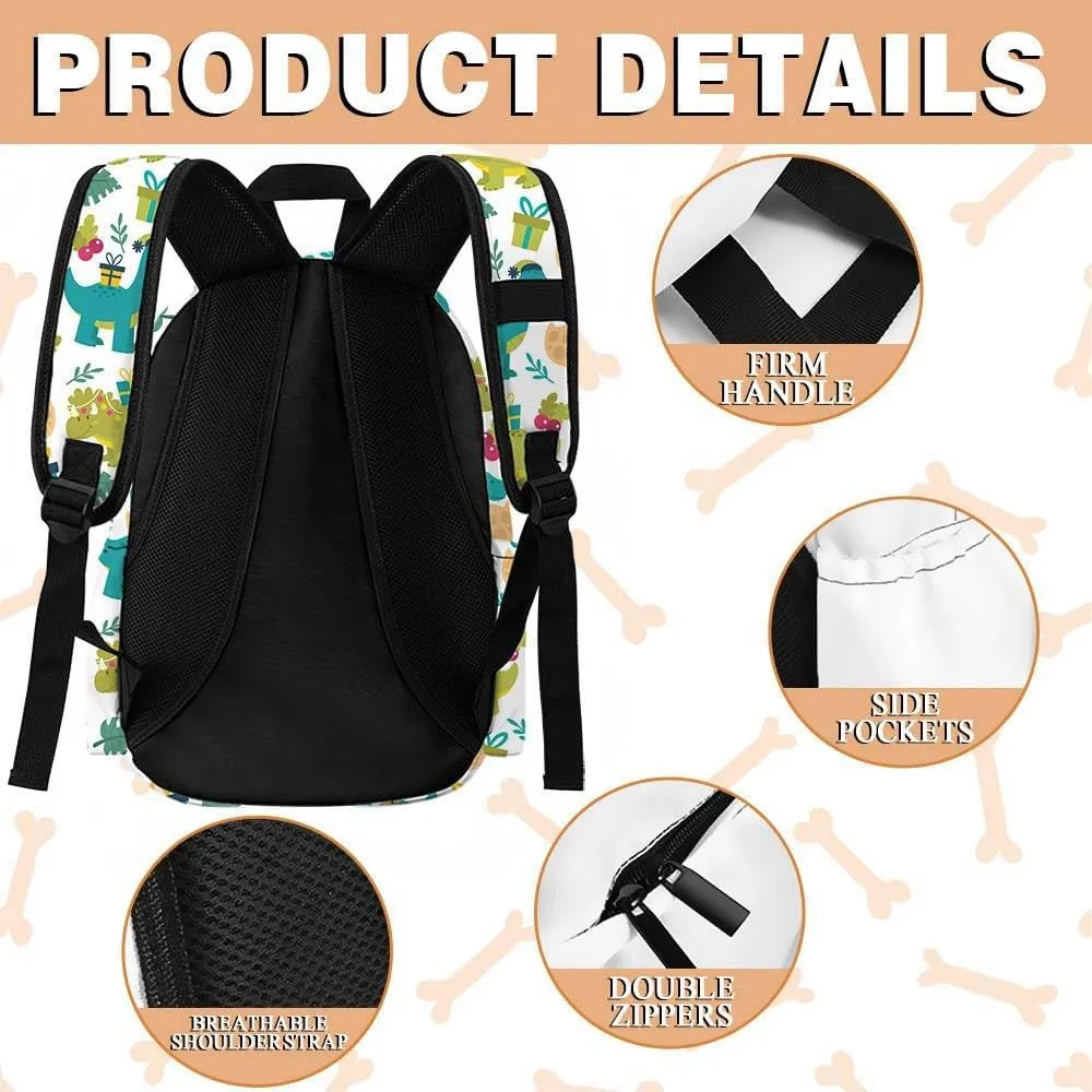 Colorful Fish Backpack Bookbags Cute Kawaii Cartoon Backpack Casual Daypack Travel Camping 16 Inch