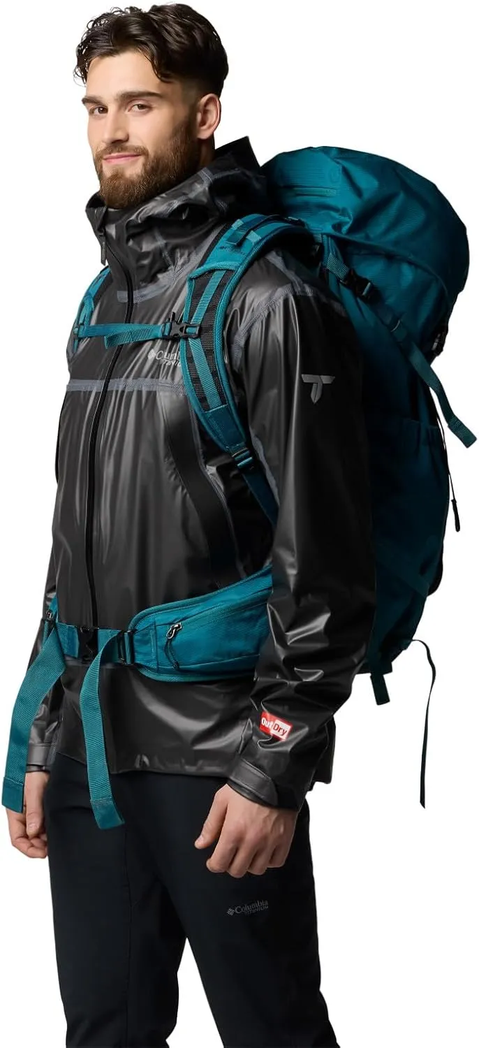 Columbia Unisex Triple Canyon 60L Backpack, River Blue, L/XL