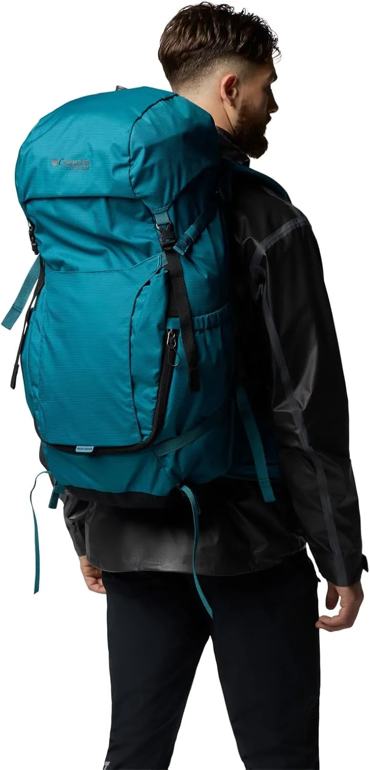 Columbia Unisex Triple Canyon 60L Backpack, River Blue, L/XL