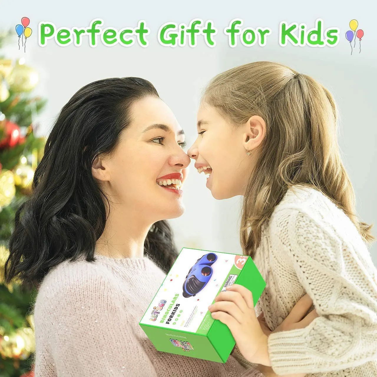 Compact High Resolution Shockproof Binoculars for Kids