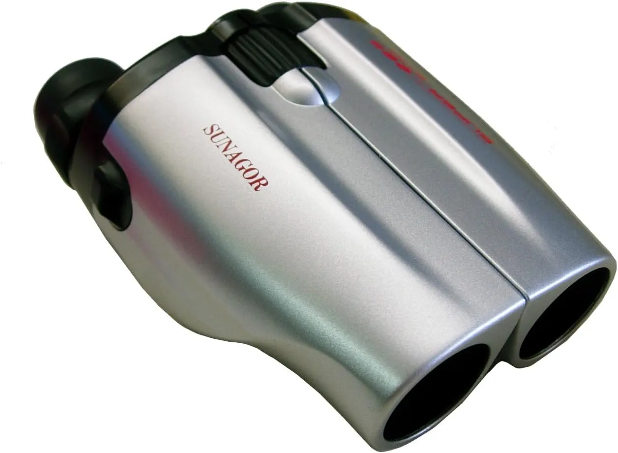 Compact Zoom Binoculars 25-110x30,Silver/Black