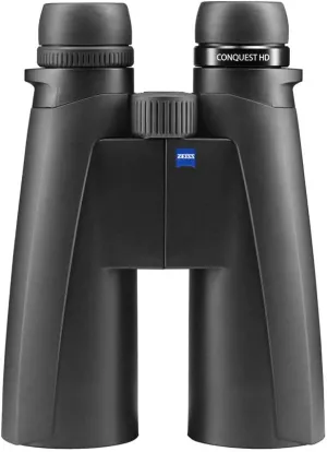 Conquest HD Binoculars Waterproof, Compact with LotuTec T HD Coated Glass for Optimal Clarity in All Weather Conditions for Bird Watching, Hunting, Sightseeing, Black
