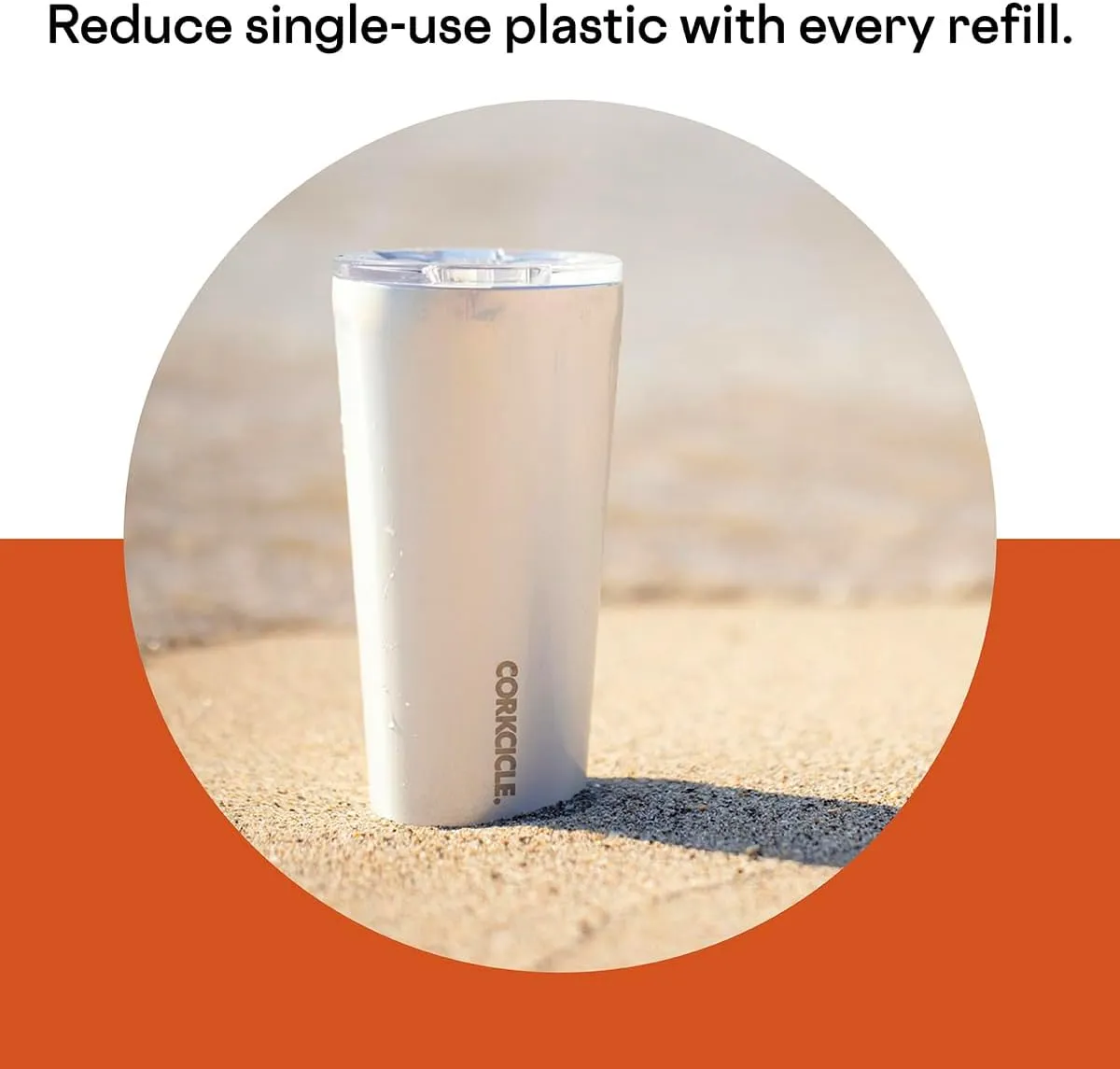 Corkcicle x Rifle Paper Co. Classic Insulated Coffee Mug with Lid, Cream Lively Floral, 24 oz – Stainless Steel Travel Tumbler Keeps Cold 9hrs, Hot 3hrs – Cupholder Friendly Travel Coffee Tumbler