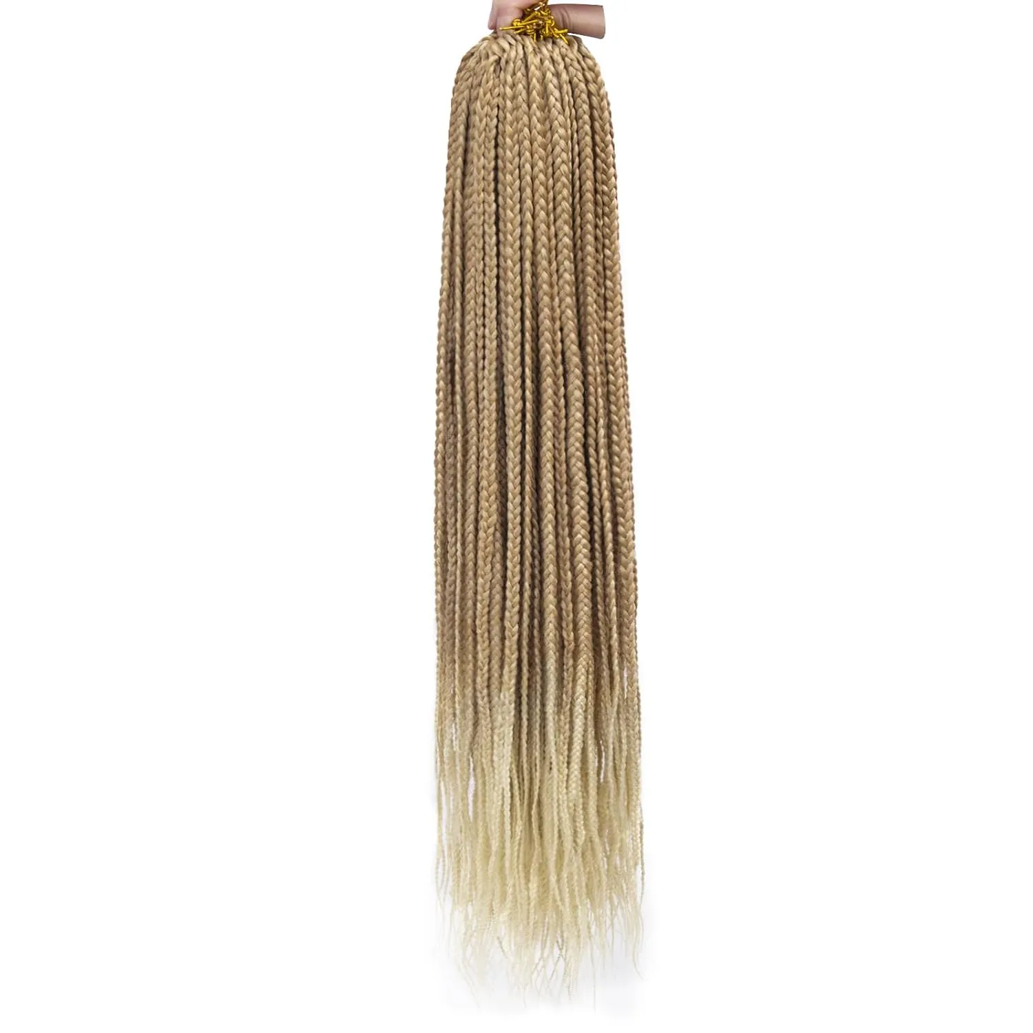 Crochet Box Braids 6Packs 22Inch Pre-looped Synthetic Crochet Braids for Black Women
