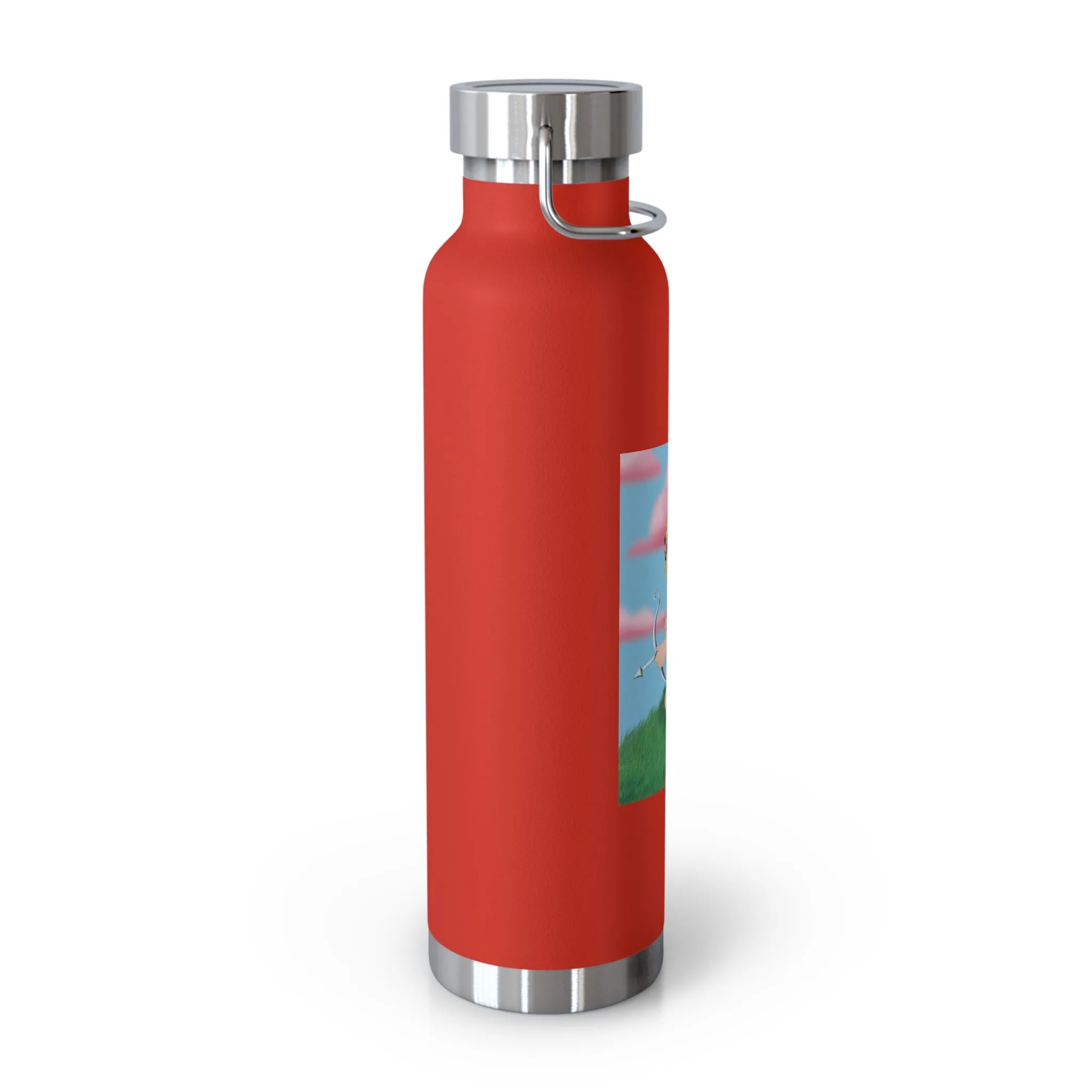 Cupid's Aim Copper Vacuum Insulated Bottle, 22oz