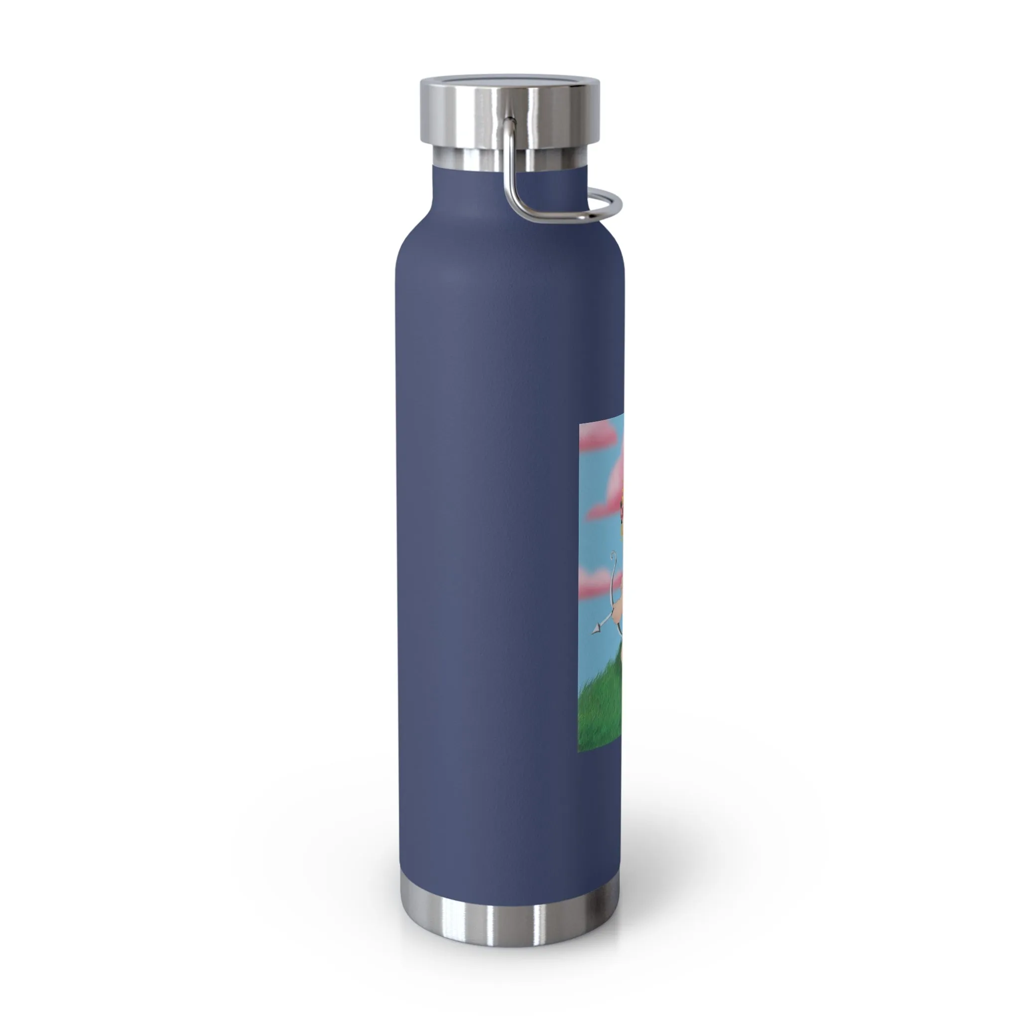 Cupid's Aim Copper Vacuum Insulated Bottle, 22oz