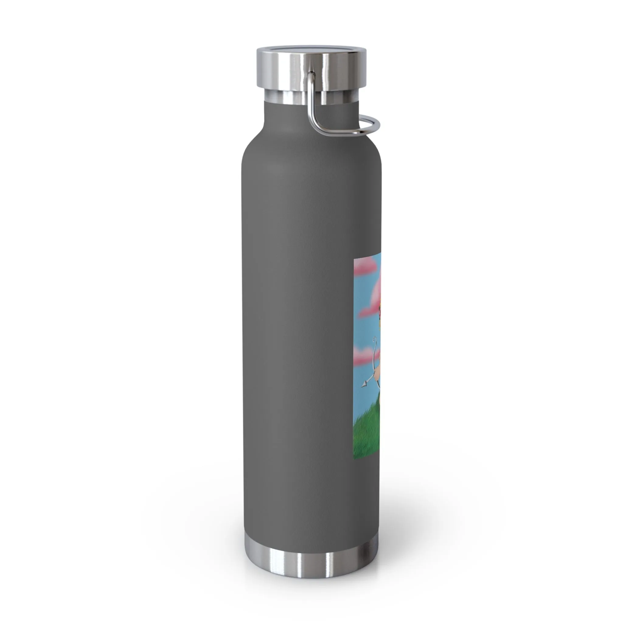 Cupid's Aim Copper Vacuum Insulated Bottle, 22oz