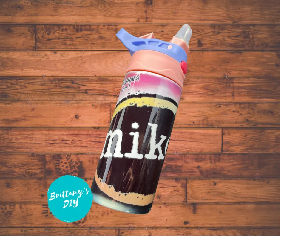 Custom Kids Sippy/Water Bottle
