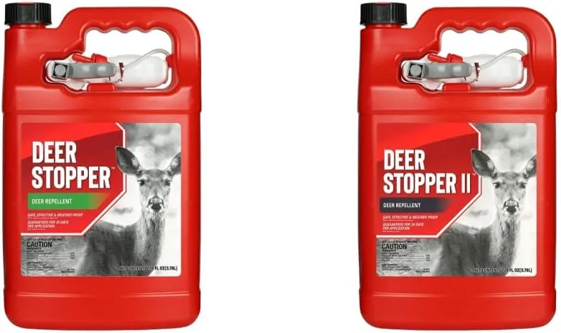 Deer Stopper Repellent (1 Gallon) and Messina XDU128 Deer Stopper II Gallon Refill