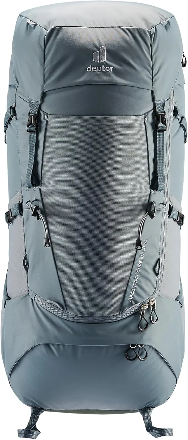 Deuter Women's Aircontact Core 60 10L SL Hiking Backpack - Shale-Ivy