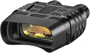 Digital Night Vision Binoculars for Complete Darkness,Infrared Binocular All Black Widescreen Night Vision HD Zoom Night Vision Goggles, Tactical Gear for Hunting & Security