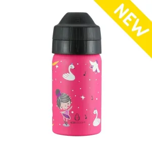 Ecococoon insulated stainless steel water bottle - leak free - TINY DANCERS