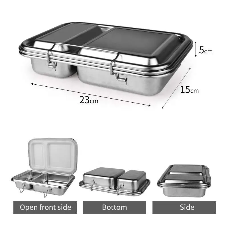 Ecococoon stainless steel STAINLESS STEEL BENTO 2