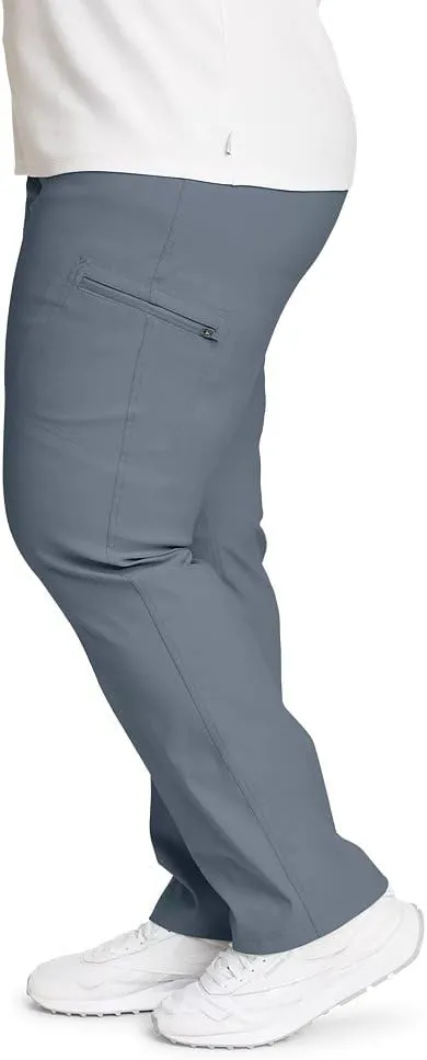 Eddie Bauer Women’s Rainier Hiking Pants, Durable, Comfortable, Water Repellent, Phone Pocket, UPF 50  Protection