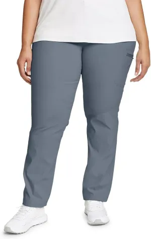 Eddie Bauer Women’s Rainier Hiking Pants, Durable, Comfortable, Water Repellent, Phone Pocket, UPF 50  Protection