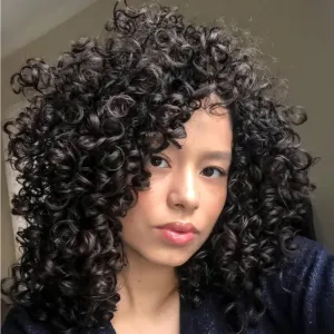 EERYA 7 Packs GoGo Curl Crochet Hair 10 Inch Short Dark Brown Curly Crochet Hair for Women Deep Wave Beach Curl Crochet Braids Synthetic Braiding Hair Extensions(10 Inch, #4)
