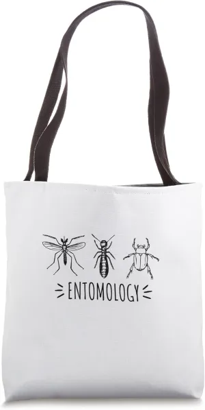 Entomology - Insect Collection Beetle Bugs Moth | Funny Bug Tote Bag