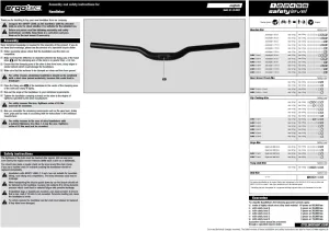 Ergotec Handlebar, 31.8mm Clamp, for City Trekking Bikes, 620mm Width, 35mm Rise, 180mm Grip Length, 47° / 0° Back & Up Sweep, Black Sandblasted, Safety Level 6