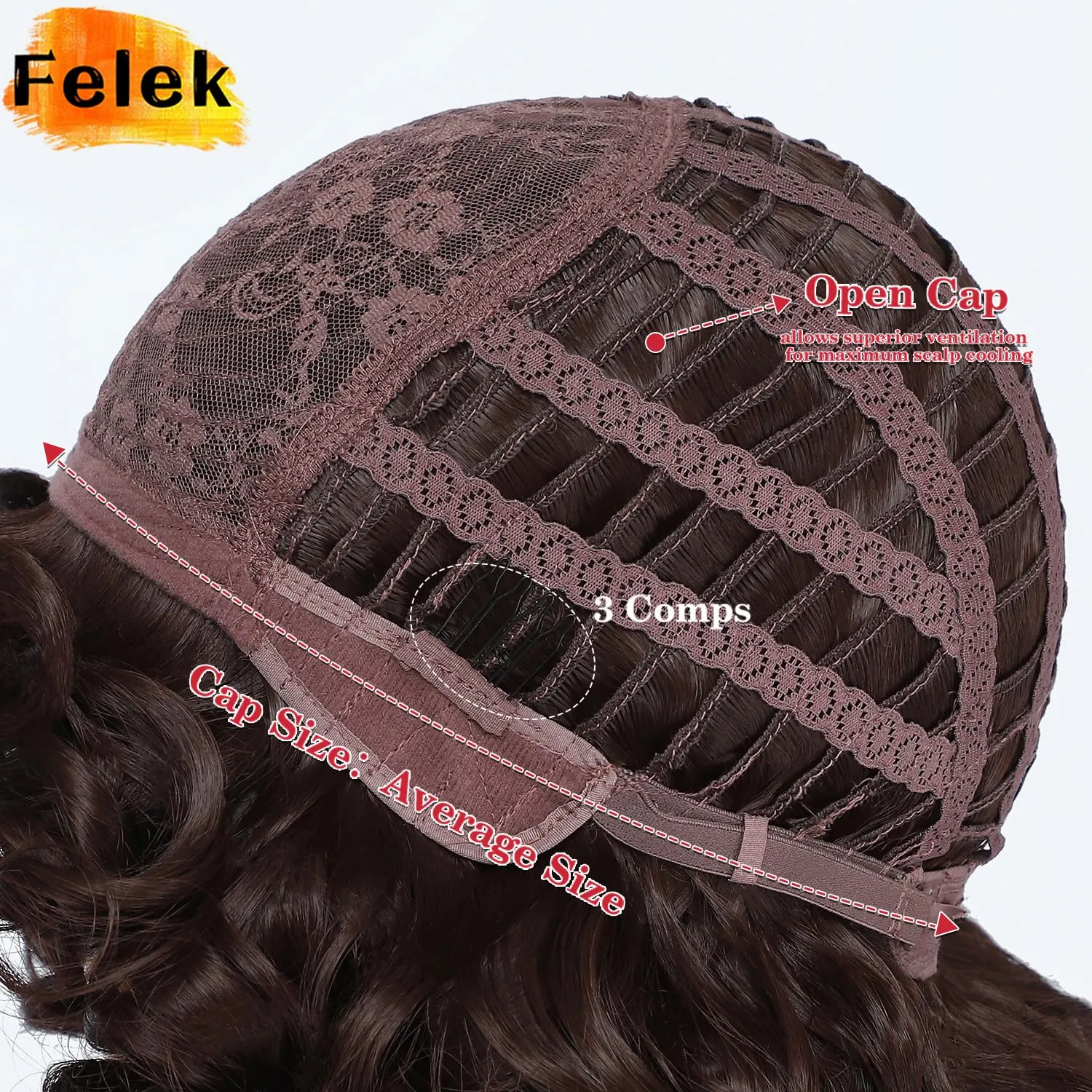 Felek Short Curly Afro Wigs with Bangs for Black Women Short Burgundy Afro Big Curly Wig for Women Synthetic Heat Resistant Cute Bouncy Loose Curly Wigs for Women (14 Inch, BUG)
