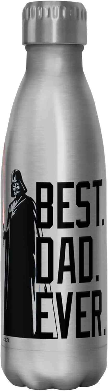 Fifth Sun Star Wars Darth Vader Best. Dad. Ever Stainless Steel Water Bottle