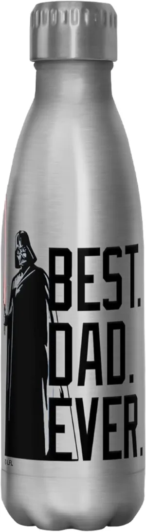 Fifth Sun Star Wars Darth Vader Best. Dad. Ever Stainless Steel Water Bottle