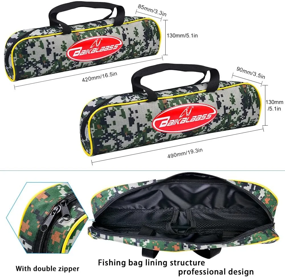 Fishing Rod and Reel Combo - Carbon Fiber Telescopic Fishing Pole with 2000 Spinning Reel Combos - Sea Saltwater Freshwater Ice Bass Fishing Tackle Set Fishing Rods Kit Fishing Poles and Reels Combo